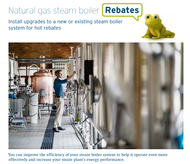 CANNEPP Notice: New Steam Boiler Rebate Program from Fortis BC