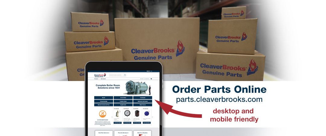 Boiler Room E-Commerce: Ordering Cleaver-Brooks Parts Online